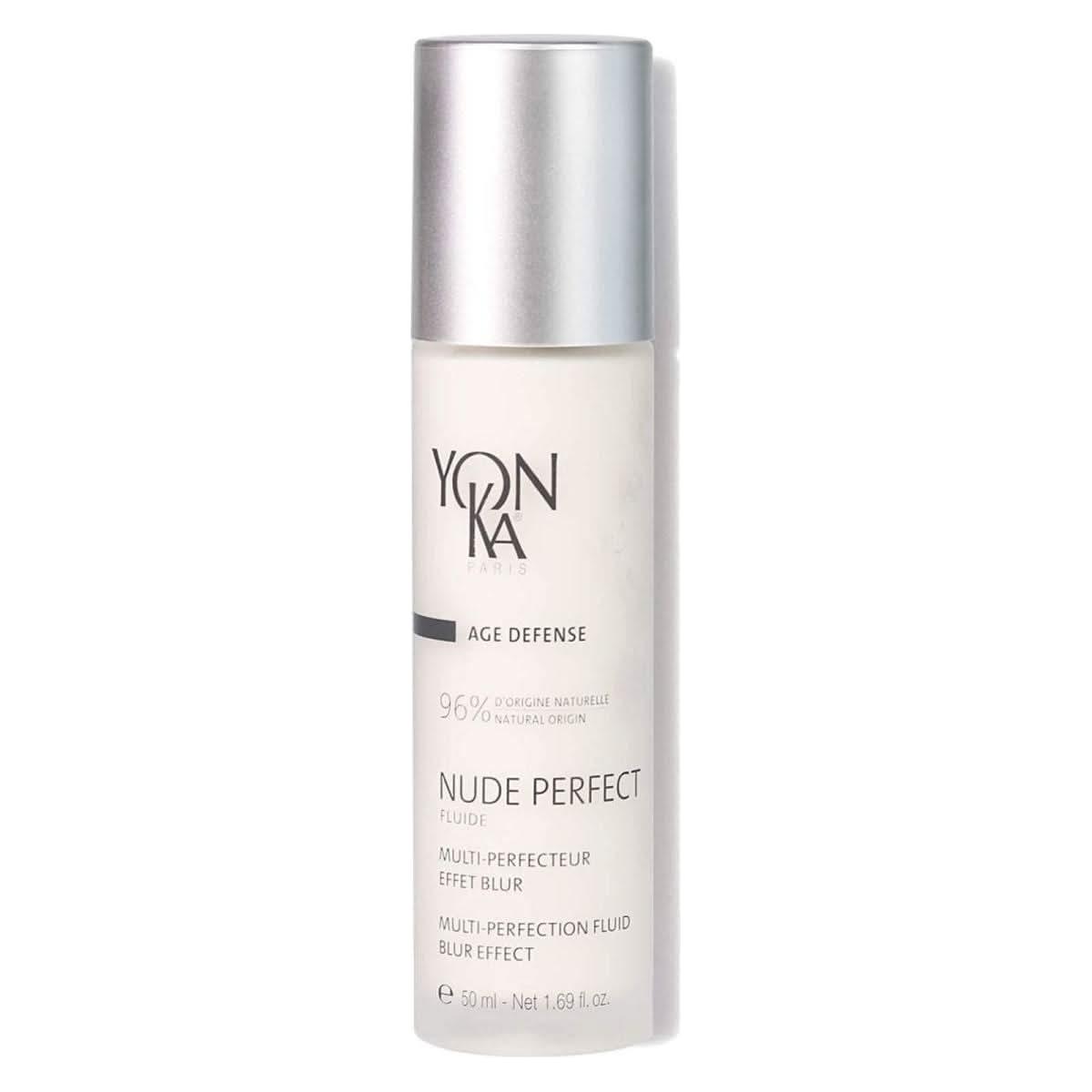 YonKa Paris Nude Perfect Fluide 50ml Natural Skin-Perfecting Fluid to Blur, Refine & Protect