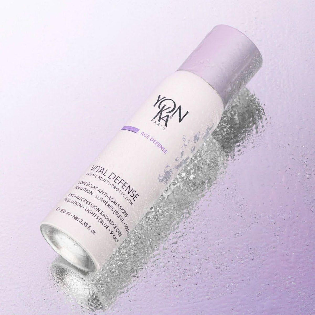 YonKa Paris Vital Defense Brume Multi Protection Mist 100ml  Pollution Shield Face Mist to Hydrate, Soothe & Protect All Day