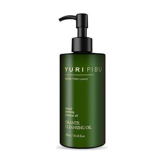 YURI PIBU Grante Cleansing Oil 300ml | 99.9% Natural Plant-Based Oil Cleanser for Bright, Soothed Skin YURI PIBU