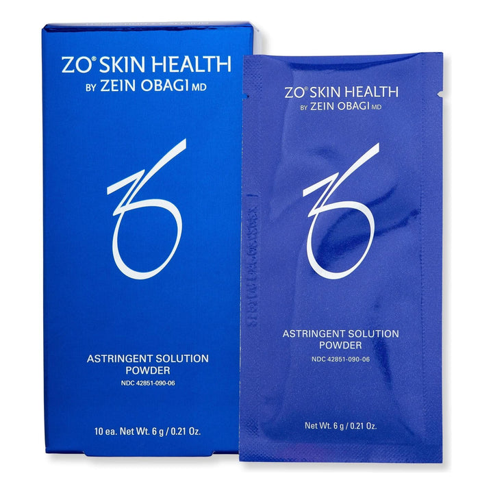 ZO Skin Health Astringent Solution Powder 10 Ct | Soothing Relief for Irritated Skin