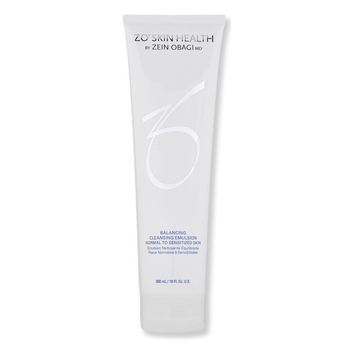 ZO Skin Health Balancing Cleansing Emulsion – 300ml | The Dermatologist-Approved Reset for Sensitive & Post-Treatment Skin