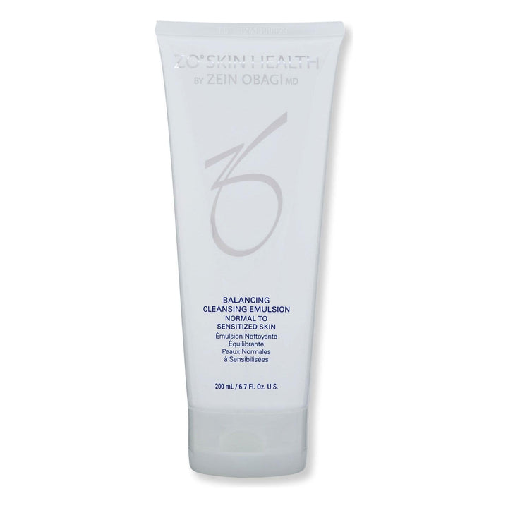 ZO Skin Health Balancing Cleansing Emulsion 200ml | Gel-to-Milk Cleanser for Sensitized Skin